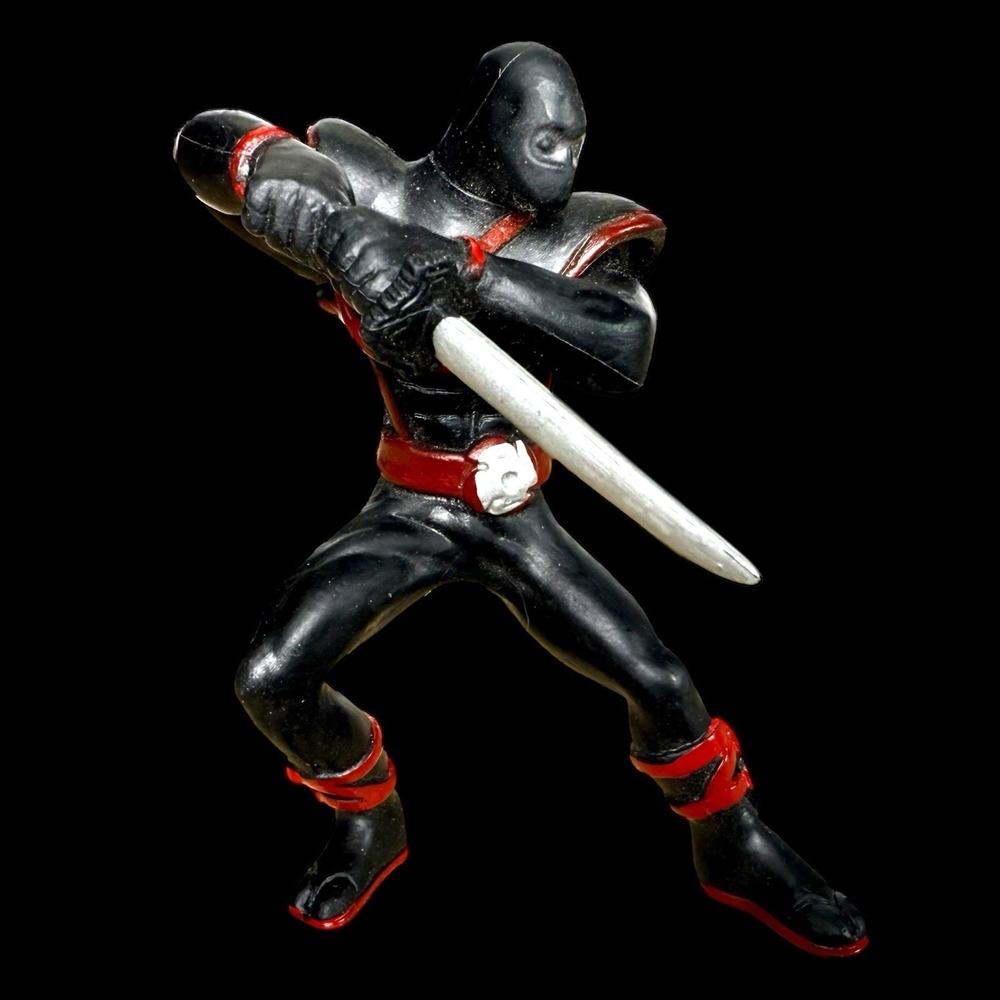 California Costume Black & Red Ninja 3.75" Figure